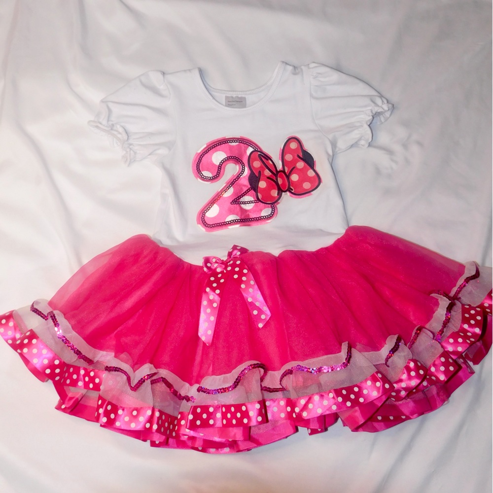 2nd Birthday Minnie Mouse Dress